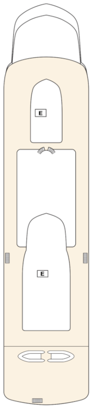 Choose your cabin on Deck 8             